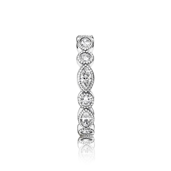 PANDORA Alluring Brilliant Marquise Stackable Ring - Picture 2 of 5